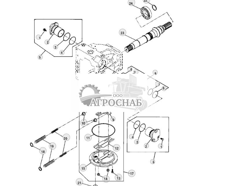 Огр. упр. гидростат. насоса - ST10435 65.jpg